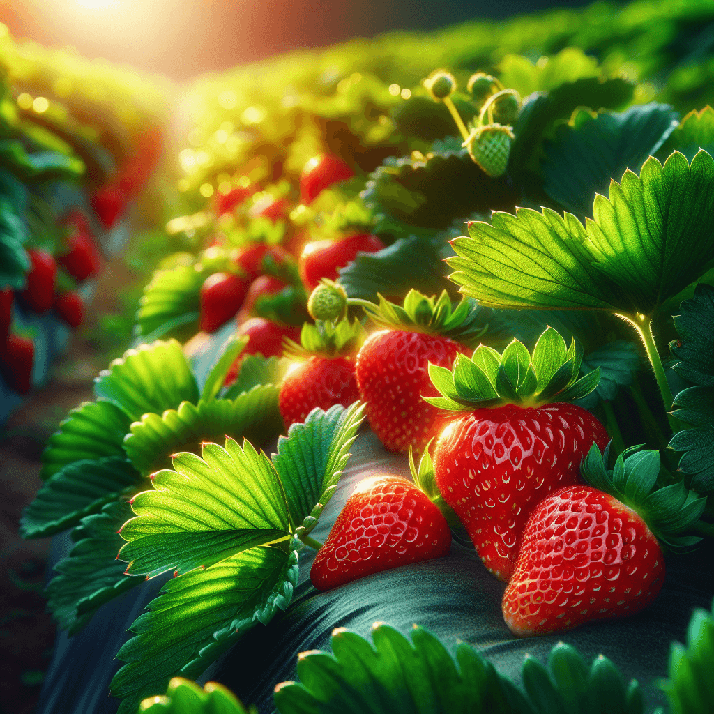 June-bearing Strawberry 'Earliglow'