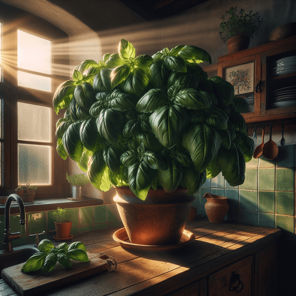 Italian Large Leaf Basil