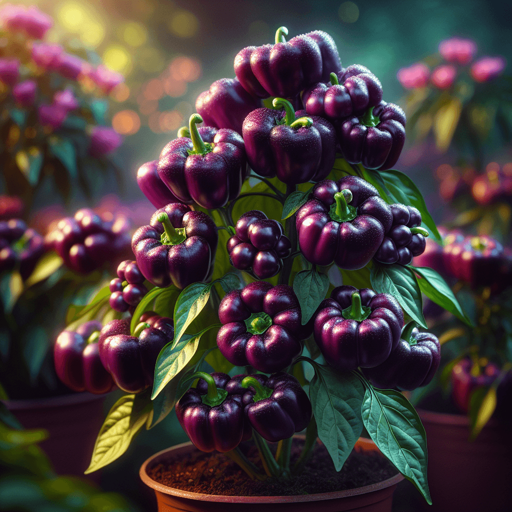 Purple Beauty Bell Pepper
