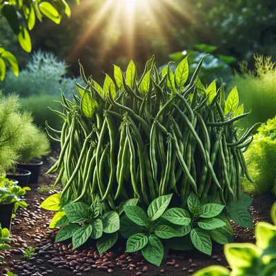 Provider Bush growing in a garden
