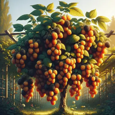 Chester Thornless Blackberry plant