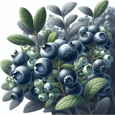 Duke Blueberry plant