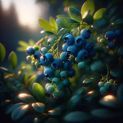 Emerald Blueberry growing in a garden