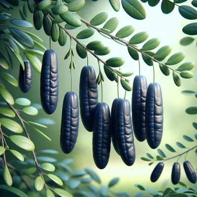 Honeyberry (Haskap) growing in a garden