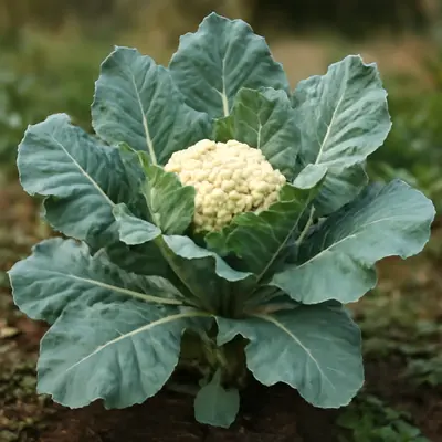 Paxton brassica growing in a garden