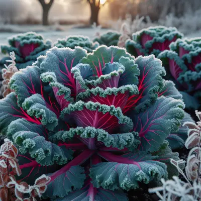 Red Russian Kale plant