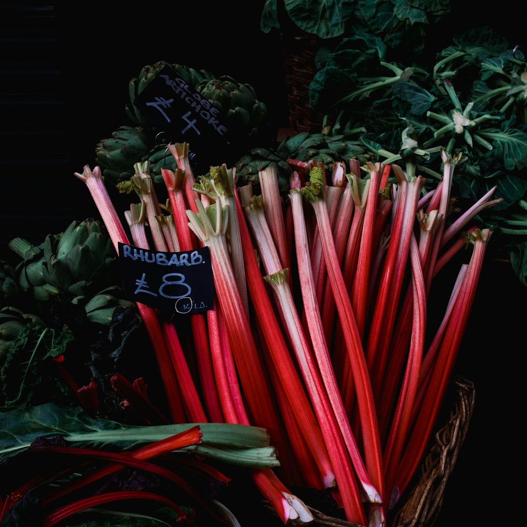 Ruby Red or Rhubarb Chard brassica variety