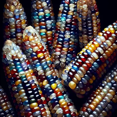 Glass Gem growing in a garden