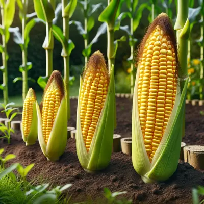 Incredible growing in a garden