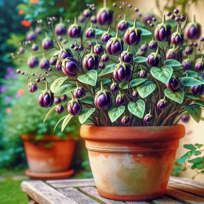 Bambino F1 eggplant variety