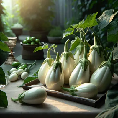 Casper growing in a garden