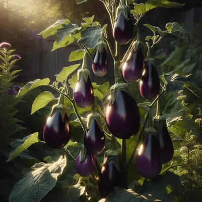 Classic growing in a garden