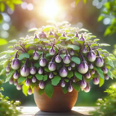 Fairy Tale eggplant variety