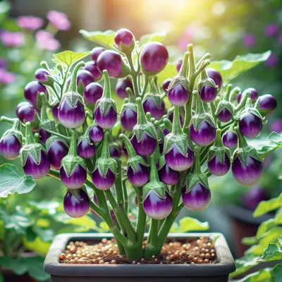 Hansel F1 growing in a garden