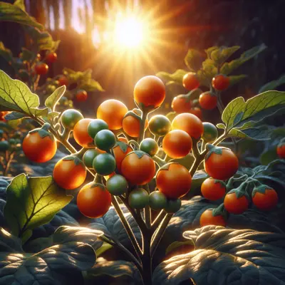 Turkish Orange growing in a garden