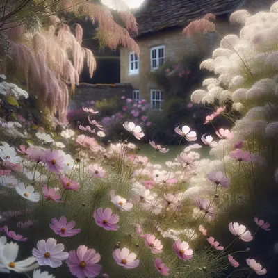 Cosmos Sensation Mix plant