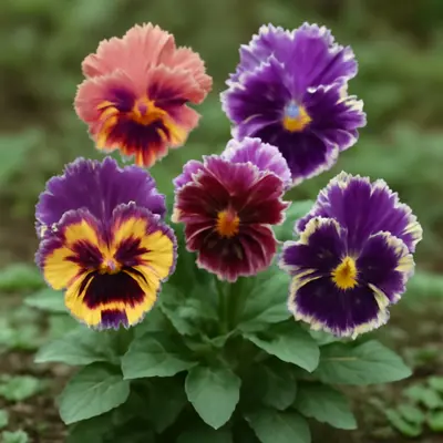 Rococo Frilled Mix flower variety