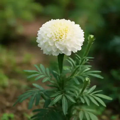 White Swan flower variety