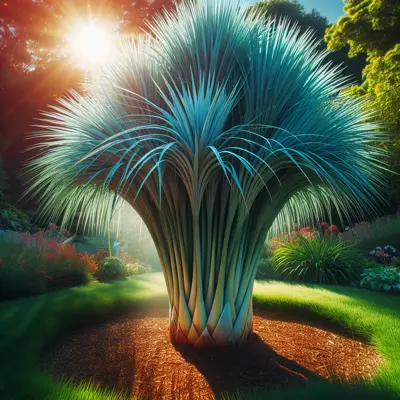 Lemon Grass growing in a garden