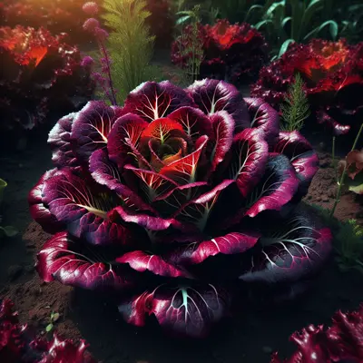 Cimmaron Romaine growing in a garden