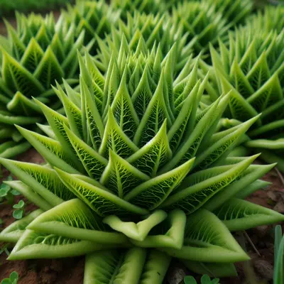 Deer Tongue growing in a garden