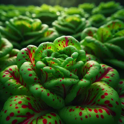 Freckles growing in a garden