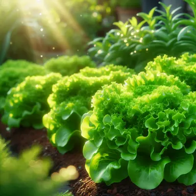 Green Leaf growing in a garden