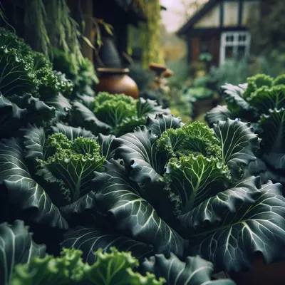 Oak Leaf growing in a garden
