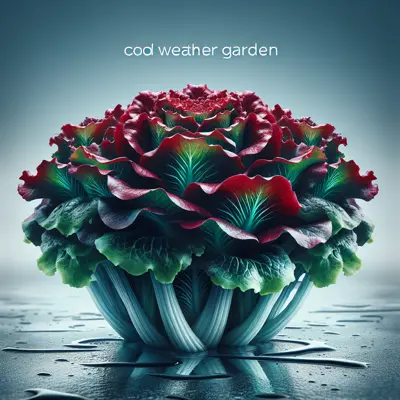 Red Express Cos growing in a garden