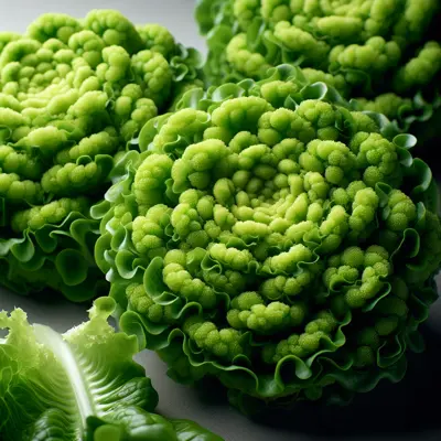 Salanova Green Crispy growing in a garden