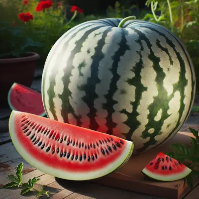 Charleston Gray Watermelon plant