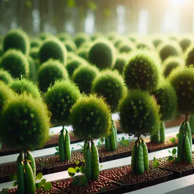 Little Marvel growing in a garden