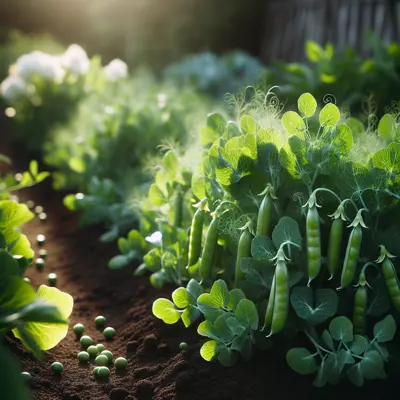 Progress No. 9 growing in a garden