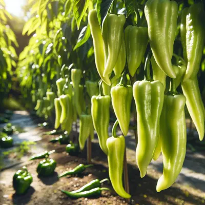Sweet Pepper 'Cubanelle' pepper variety