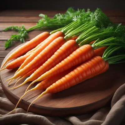 Bolero Carrot growing in a garden