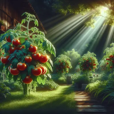 sliced tomato on white surface